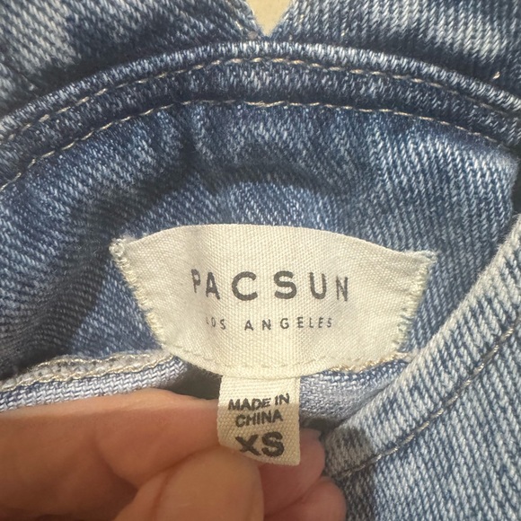 PacSun Light Blue Denim Dress - Picture 2 of 3